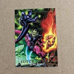 1992 Skybox Marvel Masterpieces Super Skrull #84 Trading Card